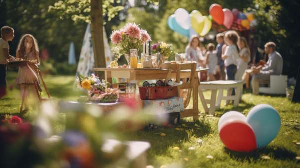 30664 location décoration en rotin pour événement fête anniversaire